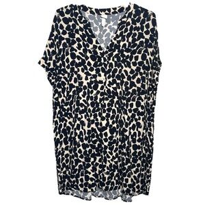 H&M Black‎ and Cream Patterned Dress